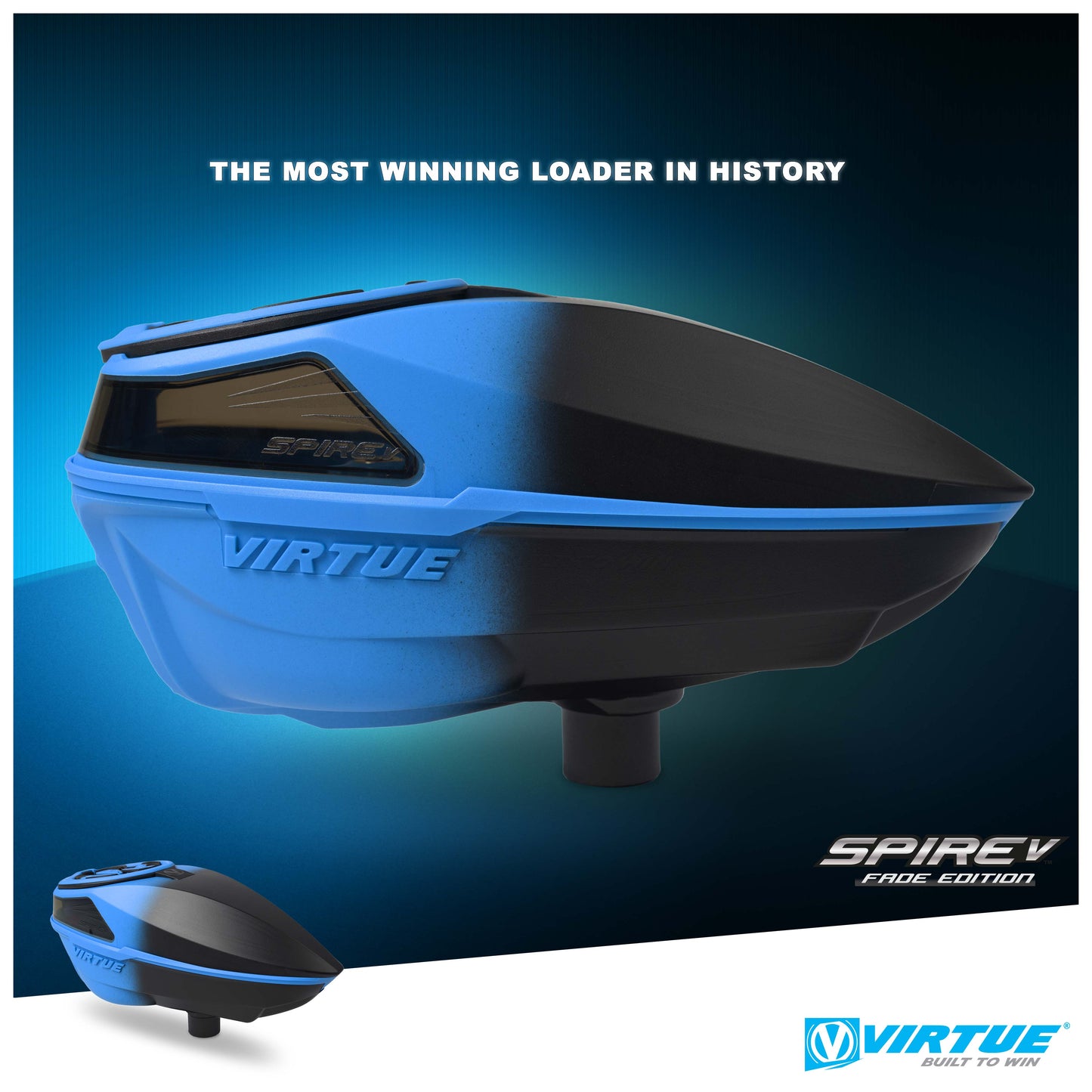 Virtue Spire V Trade-Up - Cyan Black Fade