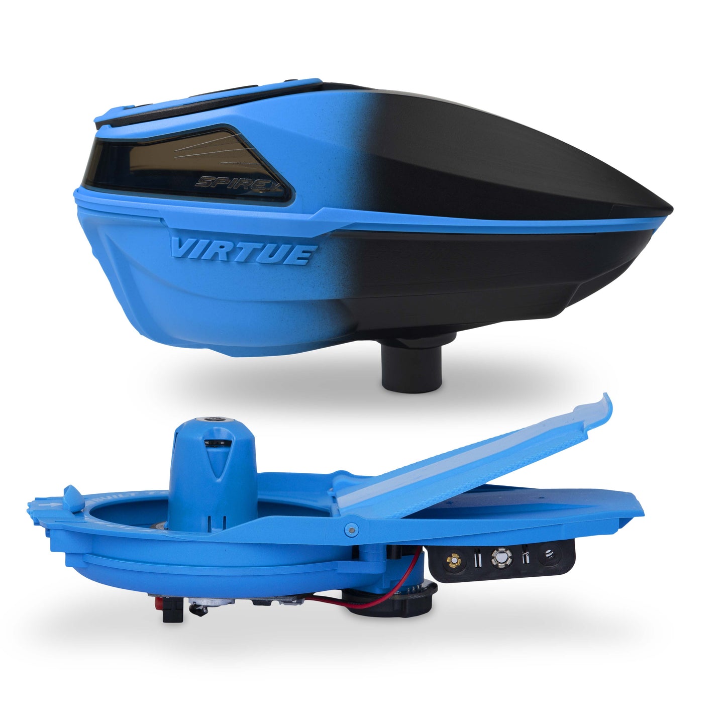 Virtue Spire V Trade-Up - Cyan Black Fade