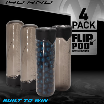 Virtue Flip 140 Round Pods - Smoke 4-Pack