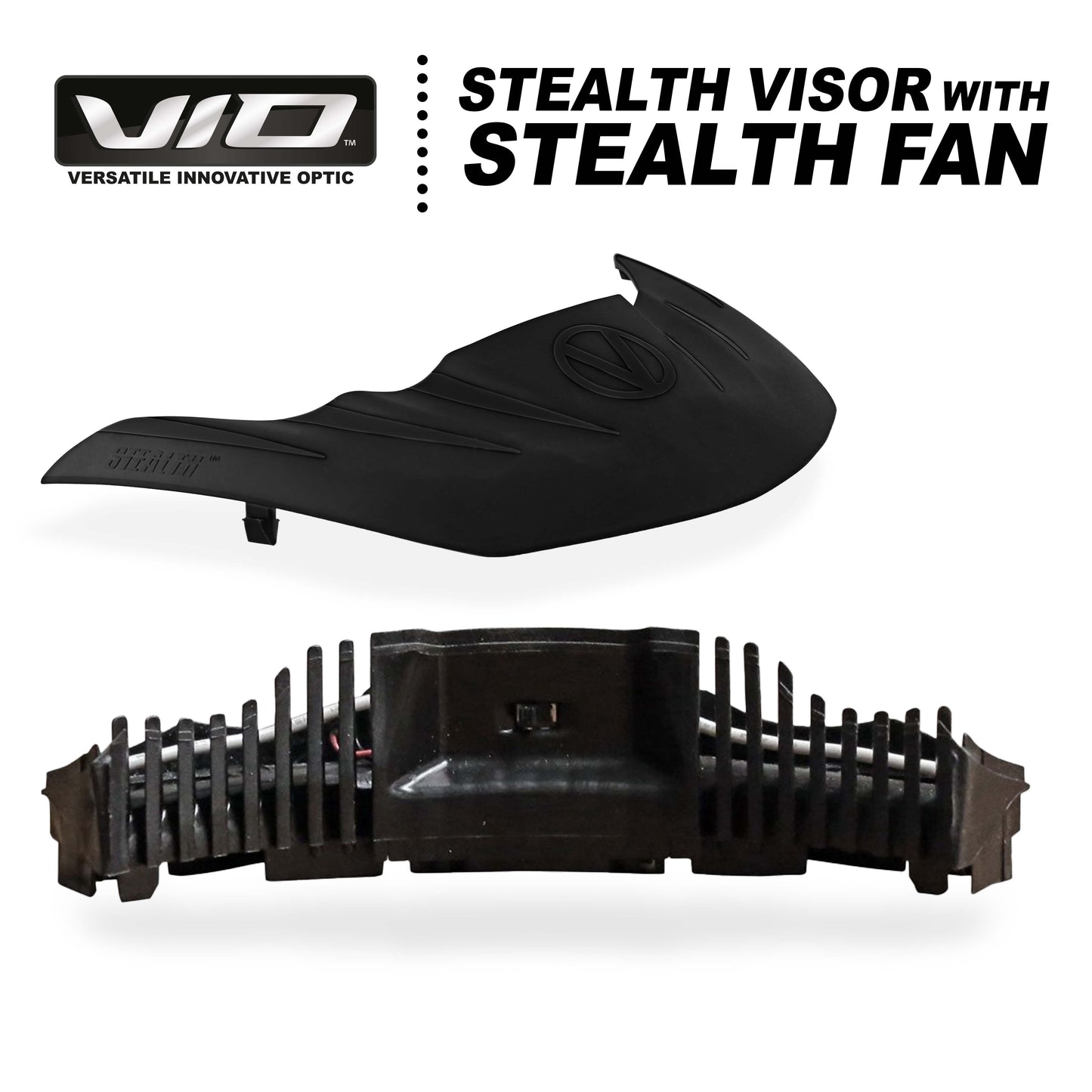 Virtue Stealth Visor Fan w/ Stealth Visor